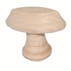 Ril knop hout ongelakt