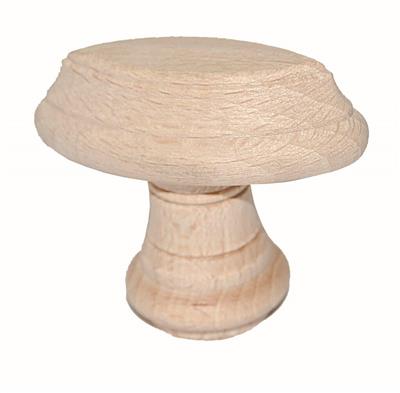 Ril knop hout ongelakt