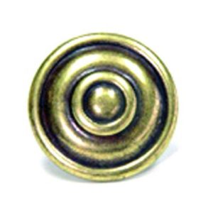 Knop 32 mm. Antiek brons