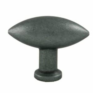 Olive Zeppelin knop 53 mm.