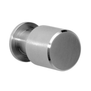 Knop I-326 rond op voet RVS