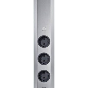 Mira hoek small USB A, roestvrij staal stopcontact