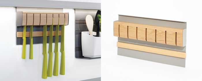 Linero Mosaiq magnetische messenhouder dekor eik