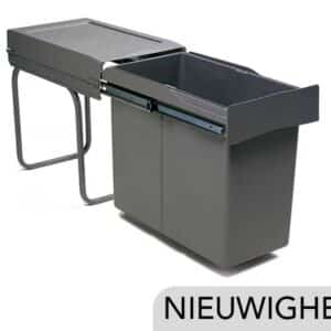inbouwafvalemmer 224