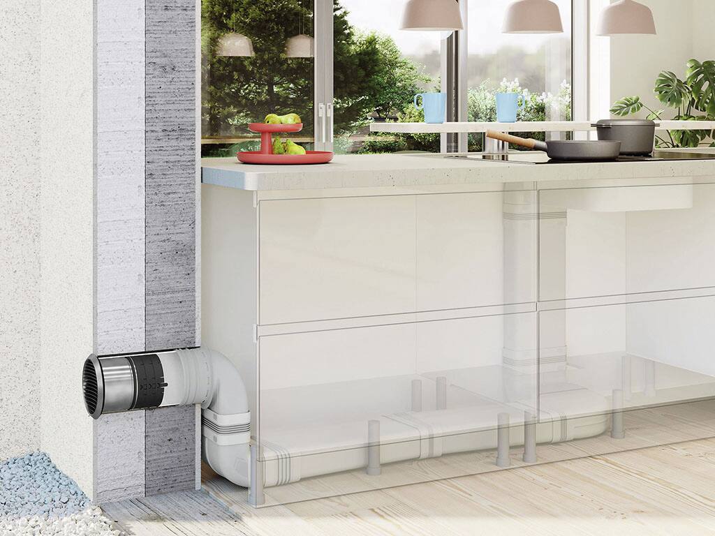 Compair Flow P-RBH 150 horizontale buisbocht 90° - Afbeelding 3