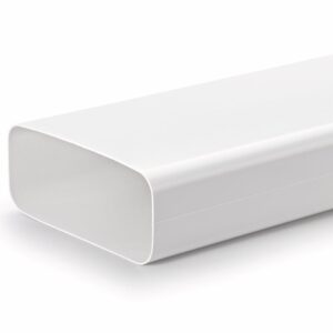 COMPAIR® flow F-VRO 150 vlakke kanaalbuis, wit