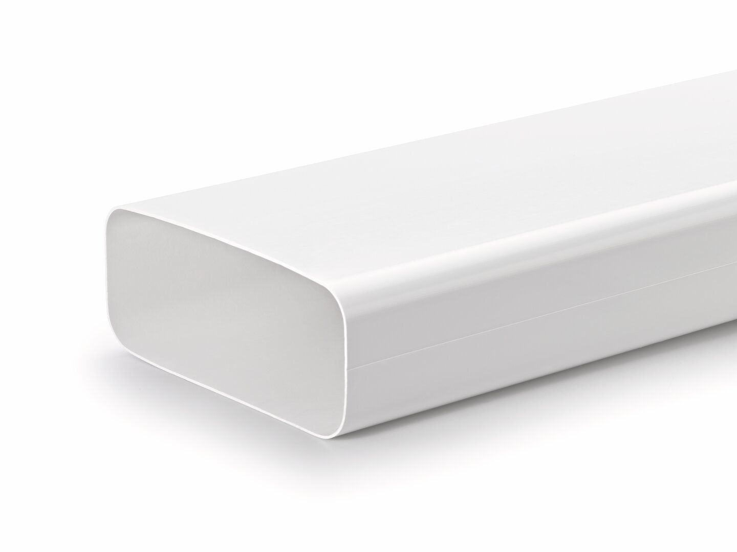 COMPAIR® flow F-VRO 150 vlakke kanaalbuis, wit