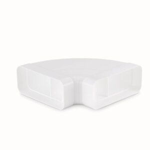 Compair® Flow 150 F-RBH 150 buisbocht horizontaal 90°, wit