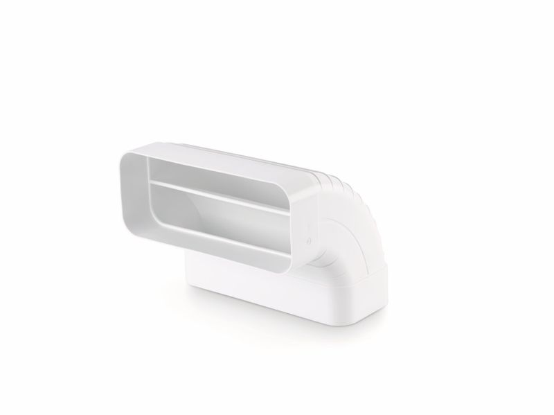 Compair® Flow 150 F-RBV 150 buisbocht verticaal 90°, wit