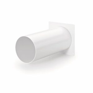 Compair Flow 150 Muuraansluiting 1 – Voor vlakke luchtkanalen